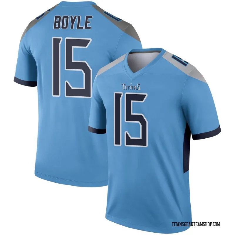 Youth Tim Boyle Tennessee Titans Nike Legend Jersey - Light Blue