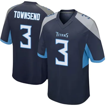 Youth Tommy Townsend Tennessee Titans Nike Game Jersey - Navy
