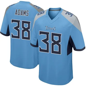 Youth Tony Adams Tennessee Titans Nike Game Jersey - Light Blue