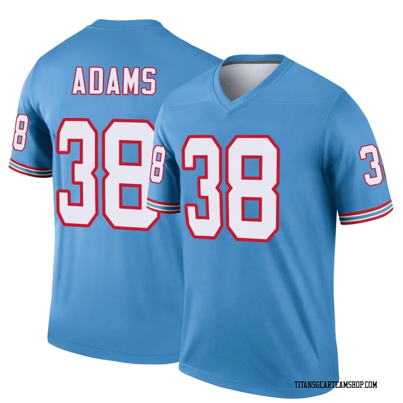 Youth Tony Adams Tennessee Titans Nike Legend Oilers Throwback Jersey - Light Blue