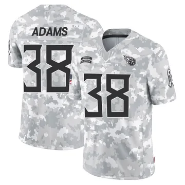 Youth Tony Adams Tennessee Titans Nike Limited 2024 Salute to Service Jersey - Arctic Camo