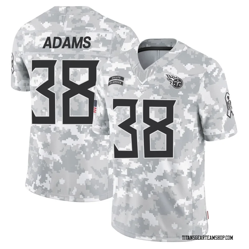 Youth Tony Adams Tennessee Titans Nike Limited 2024 Salute to Service Jersey - Arctic Camo