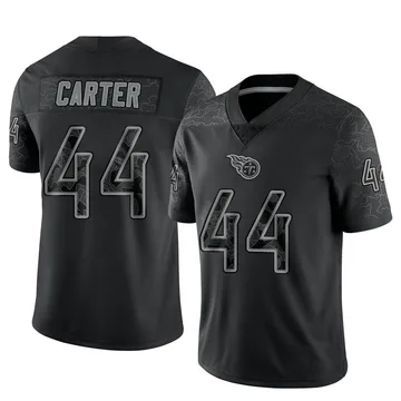Youth Tory Carter Tennessee Titans Nike Limited Reflective Jersey - Black