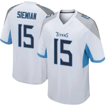 Youth Trevor Siemian Tennessee Titans Nike Game Jersey - White