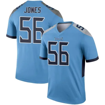 Youth Truman Jones Tennessee Titans Nike Legend Jersey - Light Blue