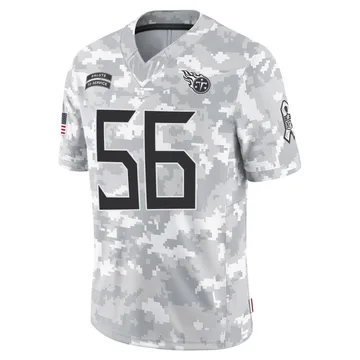 Youth Truman Jones Tennessee Titans Nike Limited 2024 Salute to Service Jersey - Arctic Camo