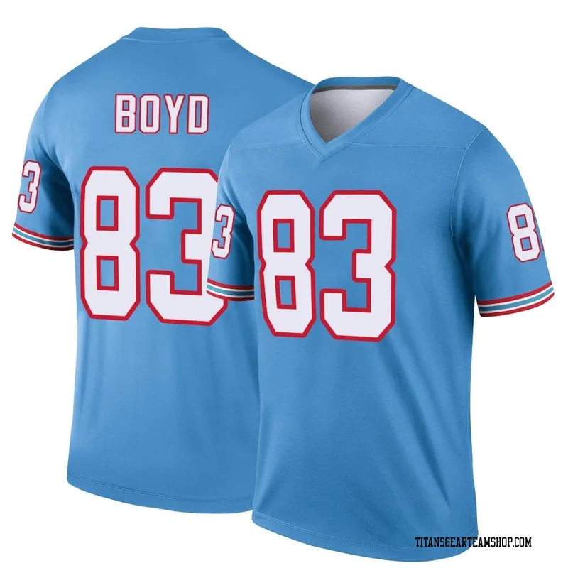 Youth Tyler Boyd Tennessee Titans Nike Legend Oilers Throwback Jersey - Light Blue