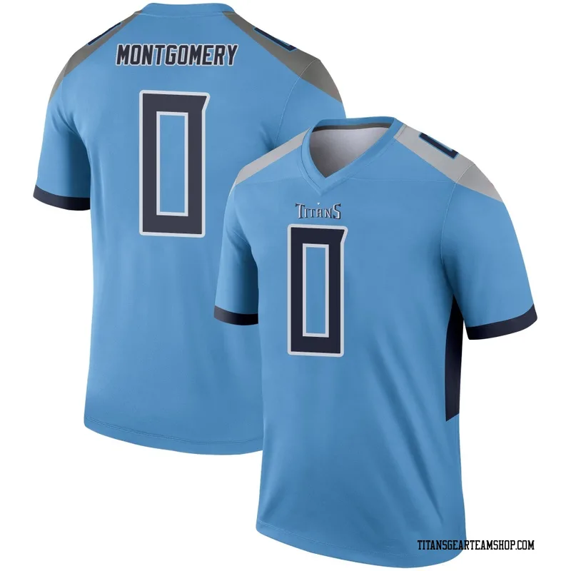 Youth Tyren Montgomery Tennessee Titans Nike Legend Jersey - Light Blue
