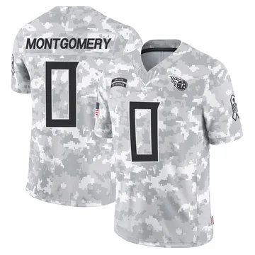 Youth Tyren Montgomery Tennessee Titans Nike Limited 2024 Salute to Service Jersey - Arctic Camo
