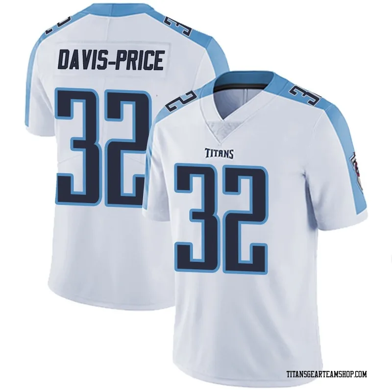 Youth Tyrion Davis-Price Tennessee Titans Nike Limited Vapor Untouchable Jersey - White