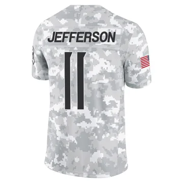 Youth Van Jefferson Tennessee Titans Nike Limited 2024 Salute to Service Jersey - Arctic Camo