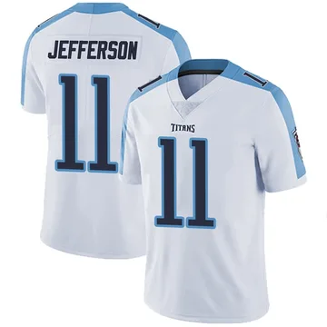Youth Van Jefferson Tennessee Titans Nike Limited Vapor Untouchable Jersey - White