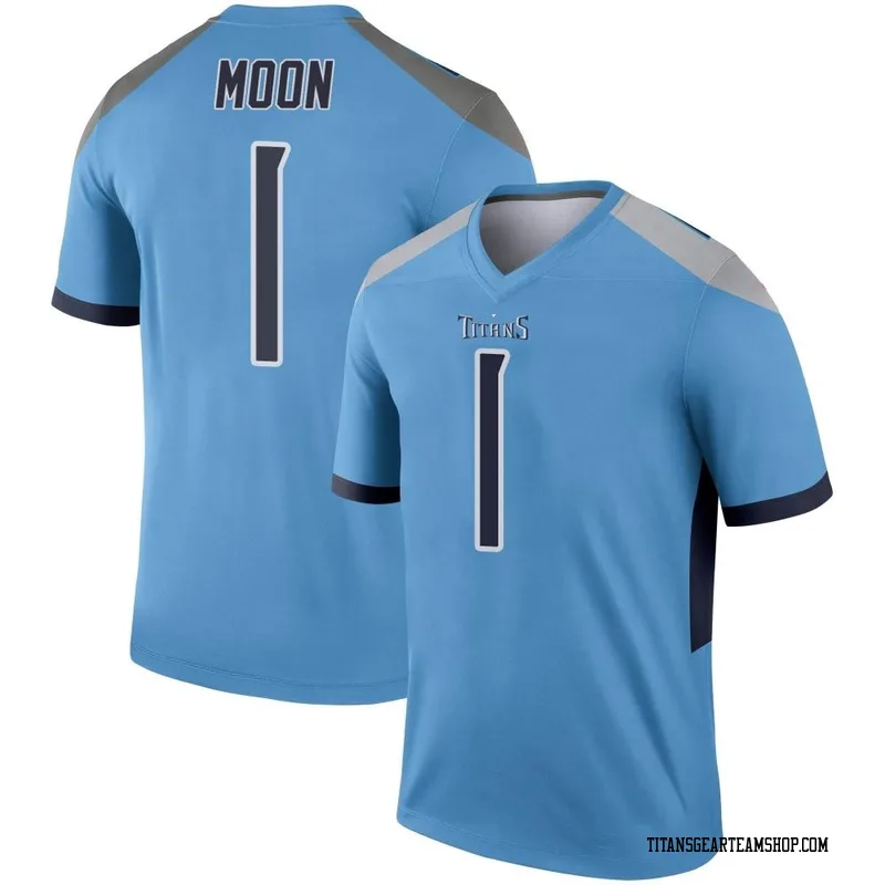 Youth Warren Moon Tennessee Titans Nike Legend Jersey - Light Blue