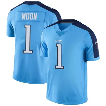 Youth Warren Moon Tennessee Titans Nike Limited Color Rush Jersey - Light Blue
