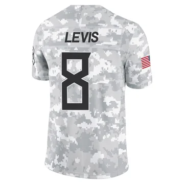 Youth Will Levis Tennessee Titans Nike Limited 2024 Salute to Service Jersey - Arctic Camo