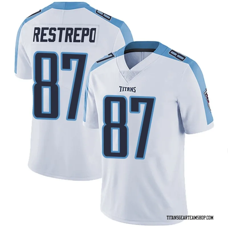 Youth Xavier Restrepo Tennessee Titans Nike Limited Vapor Untouchable Jersey - White