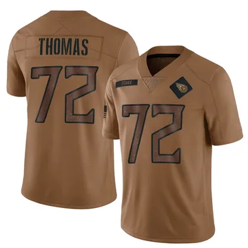 Youth Zachary Thomas Tennessee Titans Nike Limited 2023 Salute To Service Jersey - Brown
